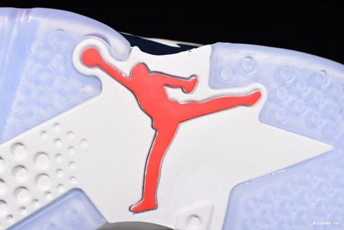 Rep Jordan White Infrared Tinker Grey-Sail 23-Neutral 384664-104 Retro 6 Air 0803